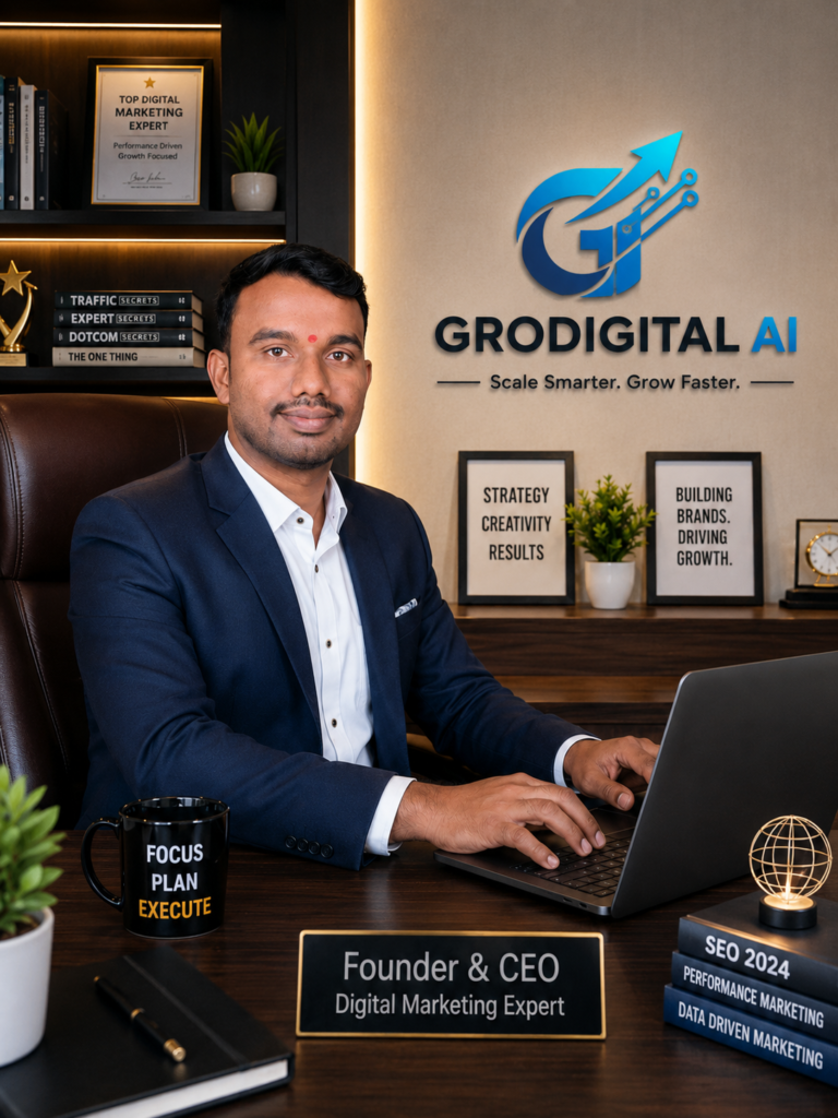 Shiv Bidkar Grow digital ai digital marketing agency in Pune